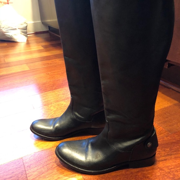 Frye Melissa boot tall leather boot - Picture 5 of 7